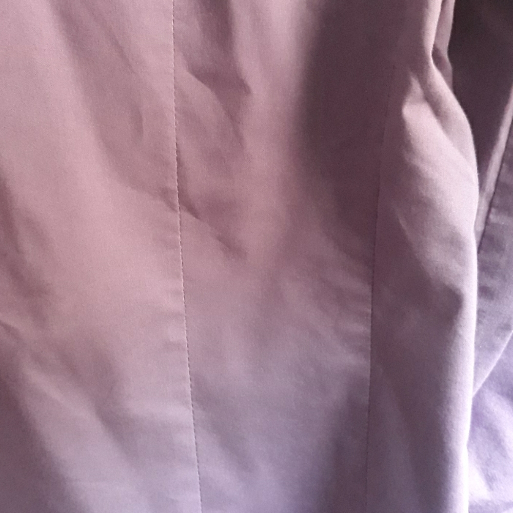 Purple button down blouse - Picture 4 of 4